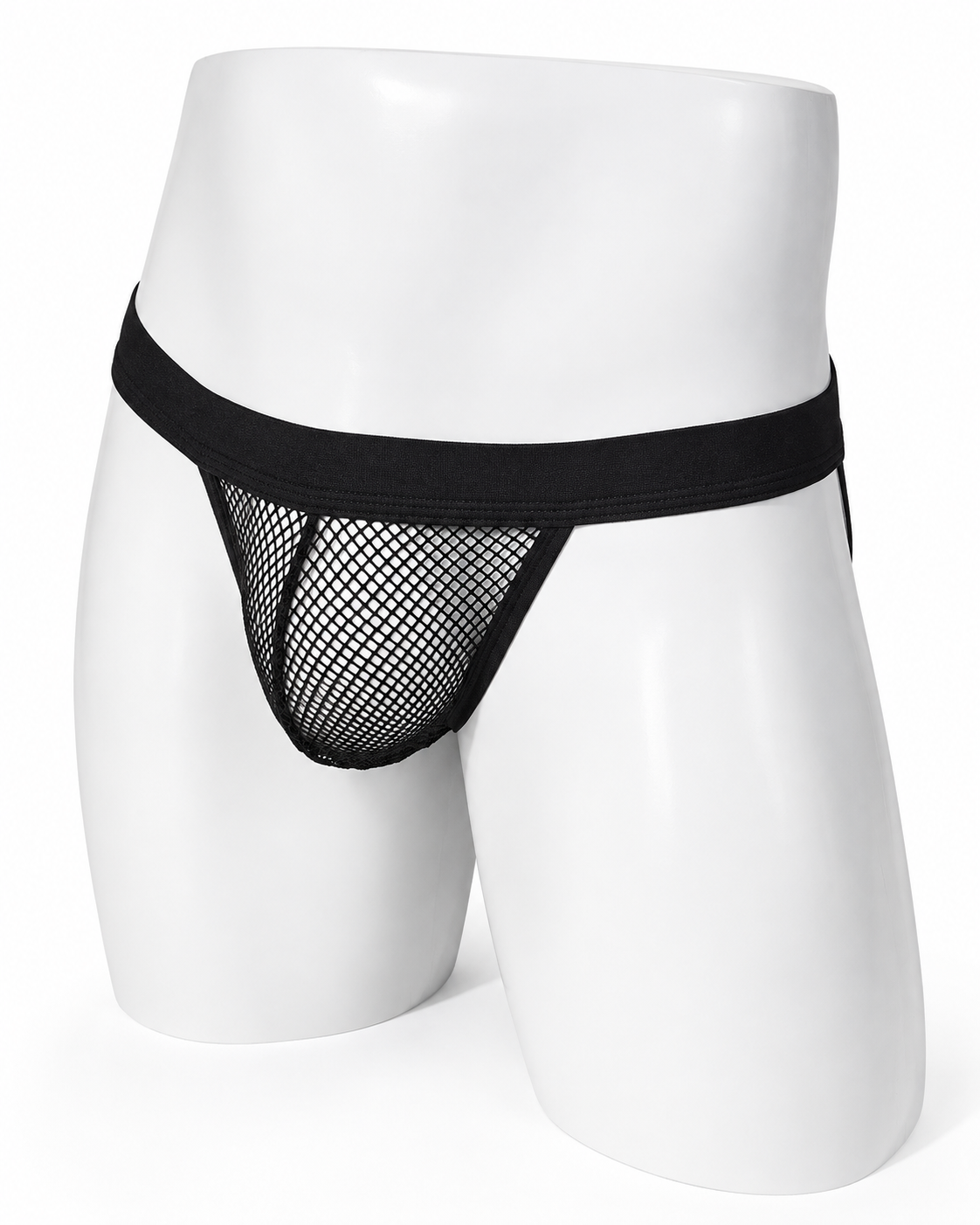 Men’s Black Mesh Jockstrap
